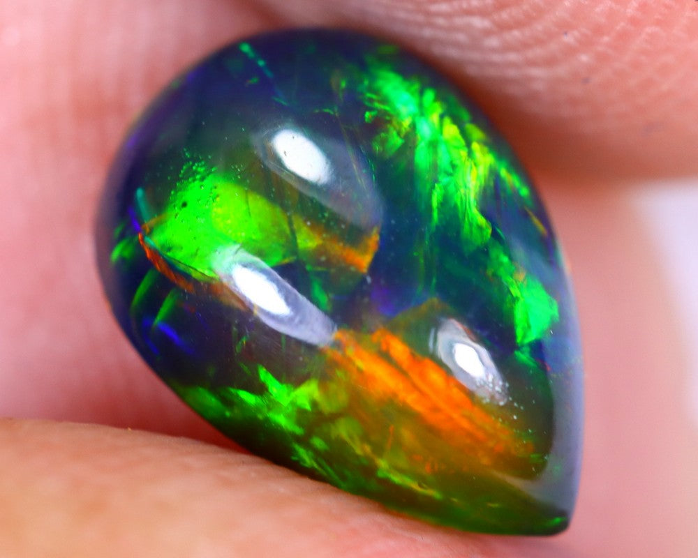 NEW☆「Black Opalの世界でひとつの天然石sv925＋kgp18 Bonhams : Rare Natural Black Nevada Opal--