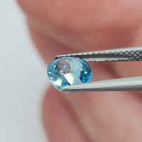 Natural Blue Zircon, 2.30 carat