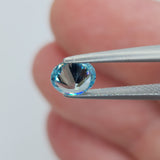 Natural Blue Zircon, 1.22 carat