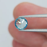 Natural Blue Zircon, 1.22 carat