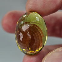 Natural Ouro Verde Quartz, 38.98 carat