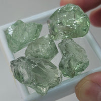 Natural Prasiolite, 157.80 carat total weight