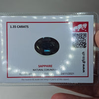 Natural Sapphire, 1.35 carat