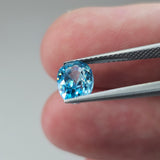 Natural Blue Zircon, 2.65 carat