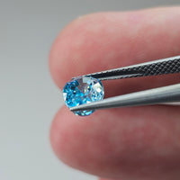 Natural Blue Zircon, 2.65 carat