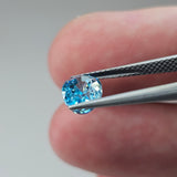 Natural Blue Zircon, 2.65 carat