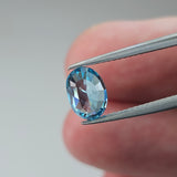 Natural Blue Zircon, 2.65 carat