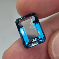 Natural London Blue Topaz, 9.26 carat