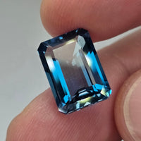 Natural London Blue Topaz, 9.26 carat