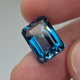 Natural London Blue Topaz, 9.26 carat