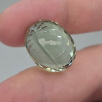 Natural Prasiolite, 22.21 carat