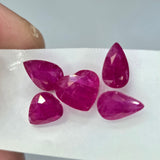 Natural Ruby, 5.95 carat total weight
