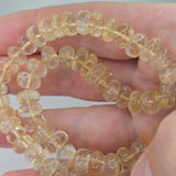 Natural Citrine Beads, 40 grams