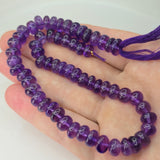 Natural Amethyst Beads, 40 grams
