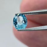 Natural Blue Zircon, 1.95 carat