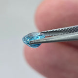 Natural Blue Zircon, 1.95 carat