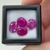 Natural Ruby, 5.16 carat total weight