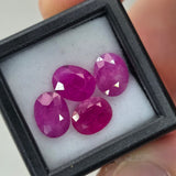 Natural Ruby, 5.16 carat total weight