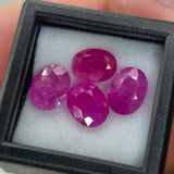 Natural Ruby, 5.16 carat total weight