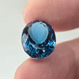 Natural London Blue Topaz, 15.60 carat