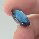 Natural London Blue Topaz, 15.60 carat