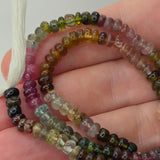 Natural Tourmaline Beads, 16.36 grams