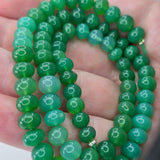 Natural Chalcedony Beads, 34 grams