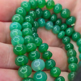Natural Chalcedony Beads, 34 grams