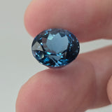 Natural London Blue Topaz, 13.77 carat Natural Earth Gems LLC