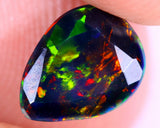 Natural Black Opal, 0.73 carat