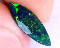 Natural Black Opal, 0.73 carat