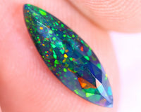 Natural Black Opal, 0.73 carat