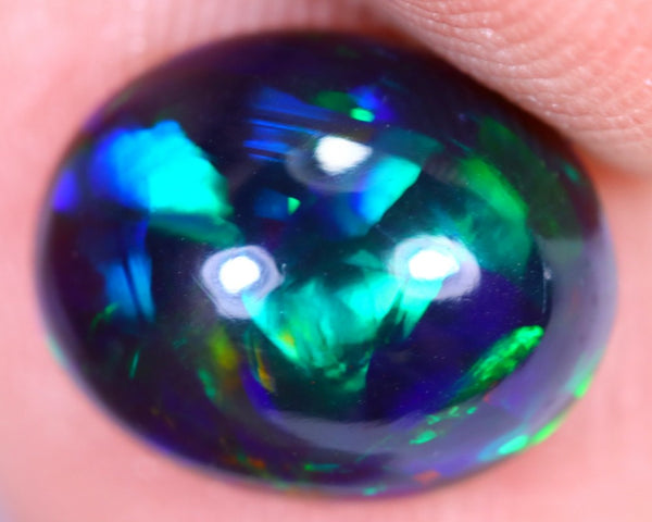 Natural Black Opal, 2.21 carat