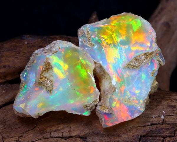 Natural Rough Opal, 19.38 carat total weight