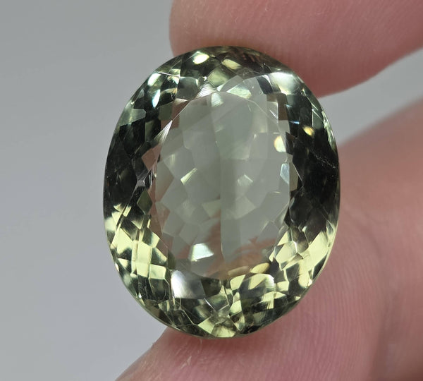 Natural Prasiolite, 22.21 carat