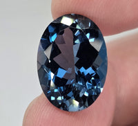 Natural London Blue Topaz, 14.49 carat