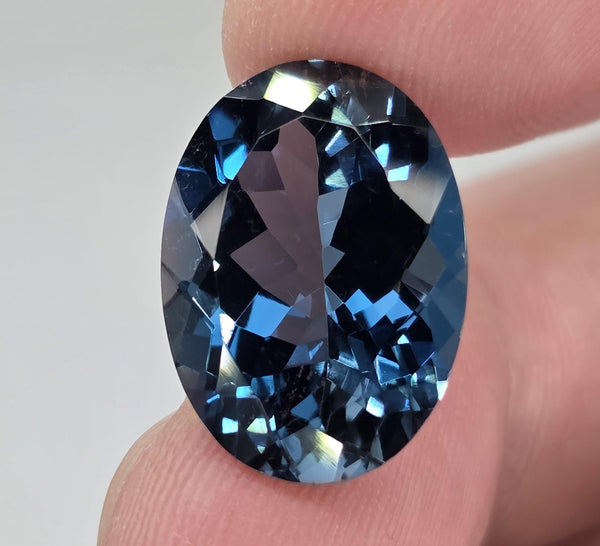 Natural London Blue Topaz, 14.49 carat