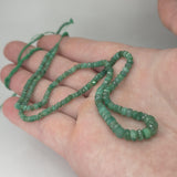 Natural Emerald Beads, 9.4 grams