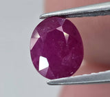 Natural Ruby, 1.25 carat
