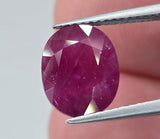 Natural Ruby, 3.49 carat