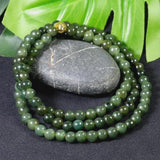 Natural Jade Necklace, 189.00 carat