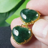 Natural Jade, 12.80 carat total weight
