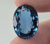 Natural London Blue Topaz, 15.60 carat