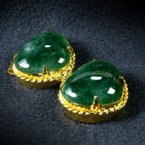 Natural Jade, 12.80 carat total weight