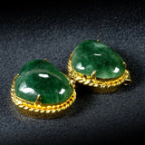 Natural Jade, 12.80 carat total weight