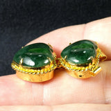 Natural Jade, 12.80 carat total weight