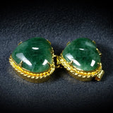 Natural Jade, 12.80 carat total weight