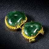 Natural Jade, 12.80 carat total weight