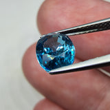 Natural Blue Zircon, 2.90 carat