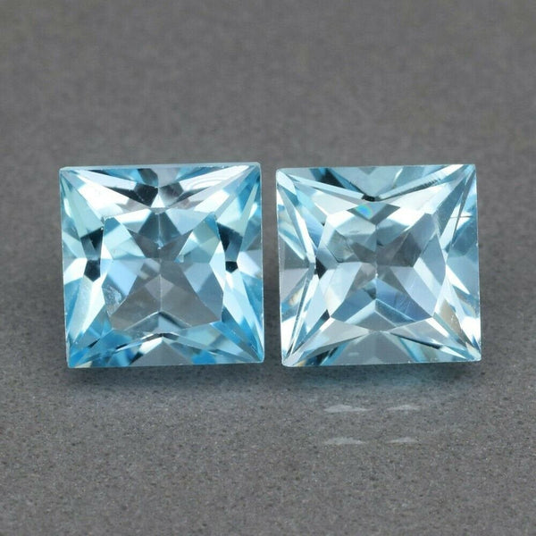 Natural Sky Blue Topaz, 7.14 carat total weight